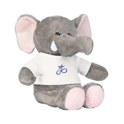 Blau "Basic" - Zeitloses Elefanten Plüschtier