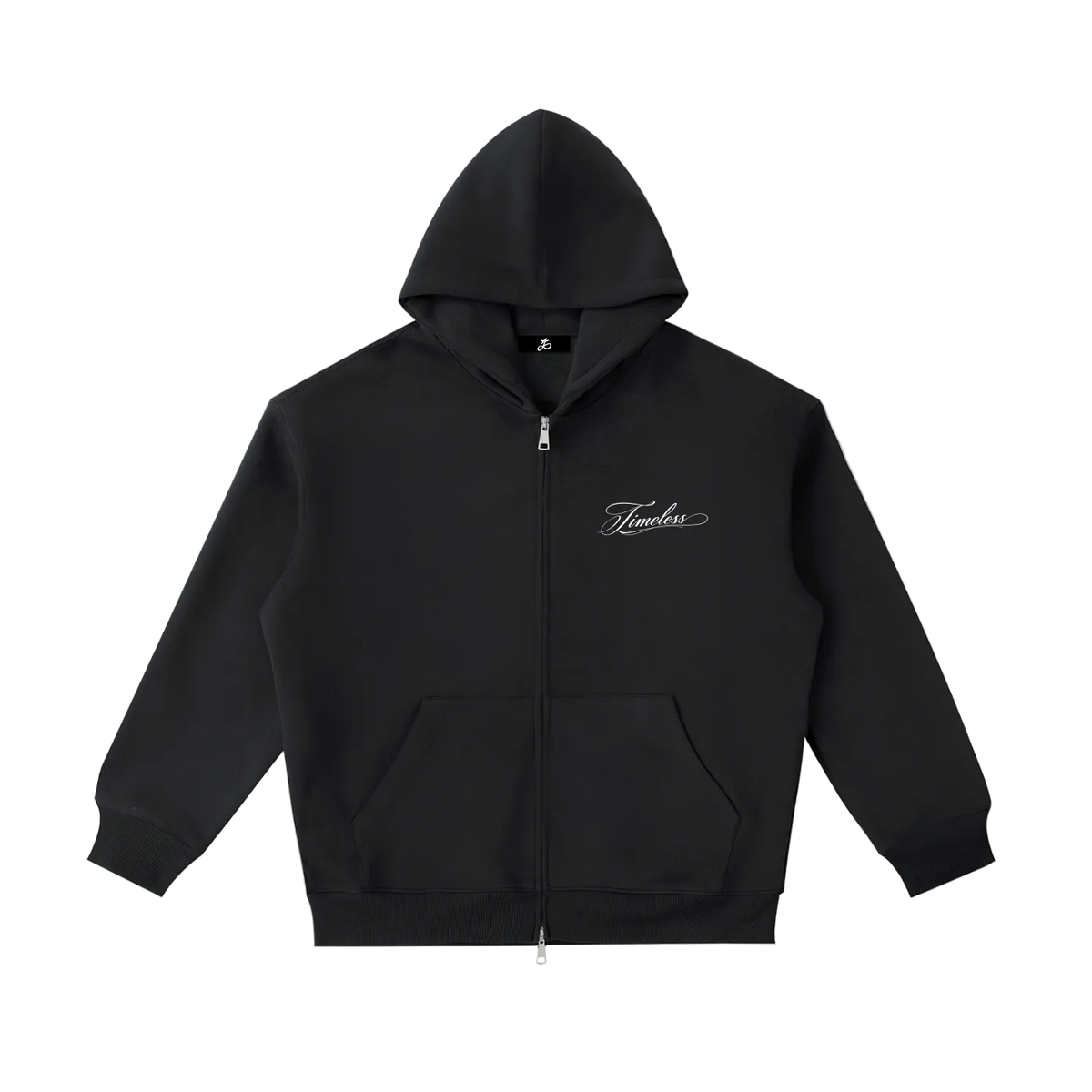 "Script" - Timeless Zipper