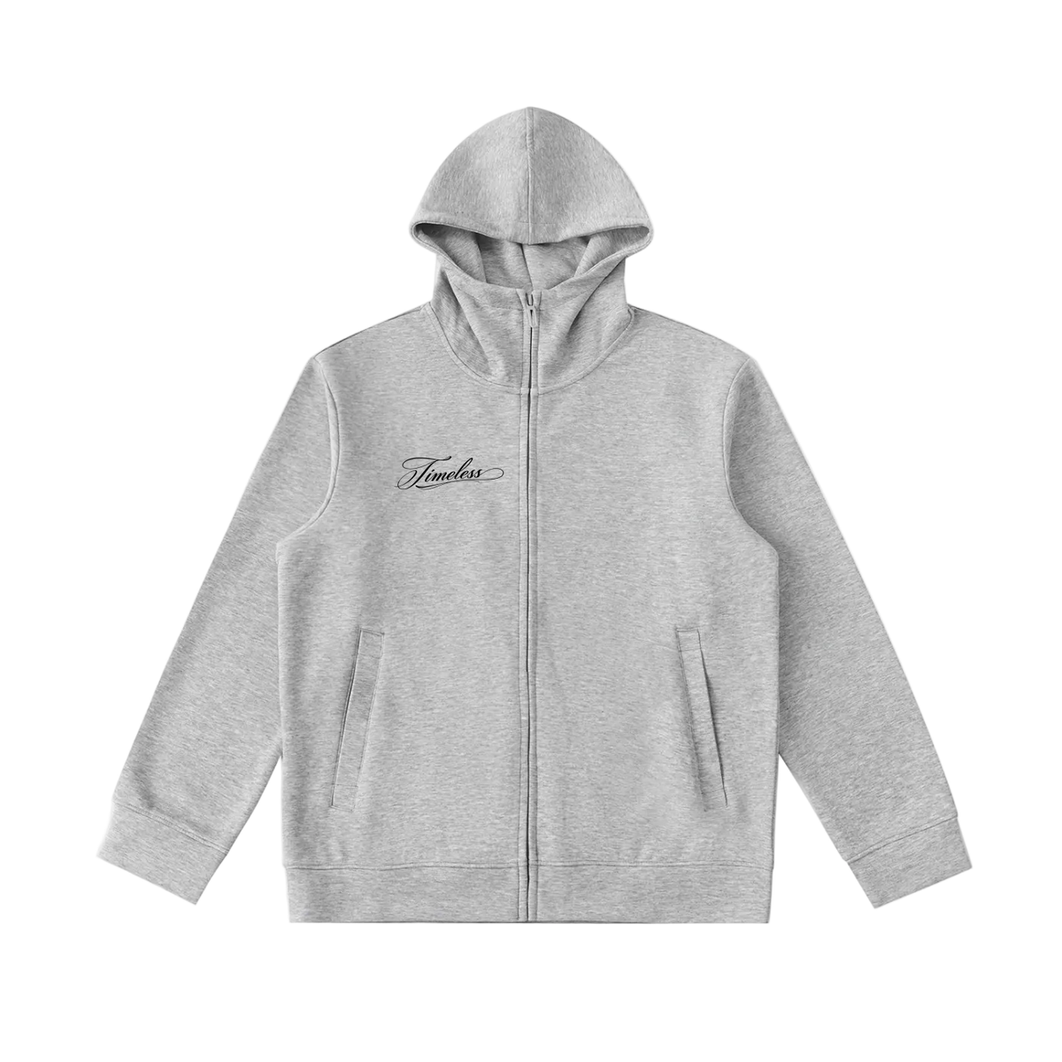 "Script" - Timeless Tech Zipper