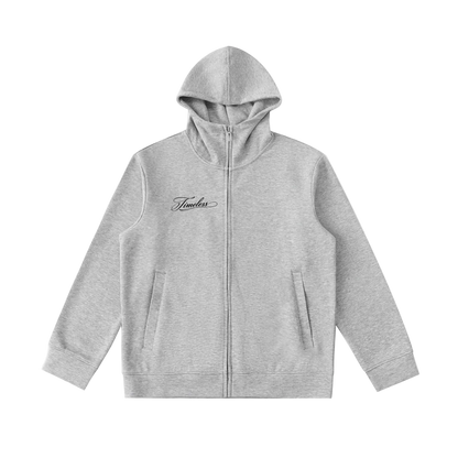 "Script" - Timeless Tech Zipper