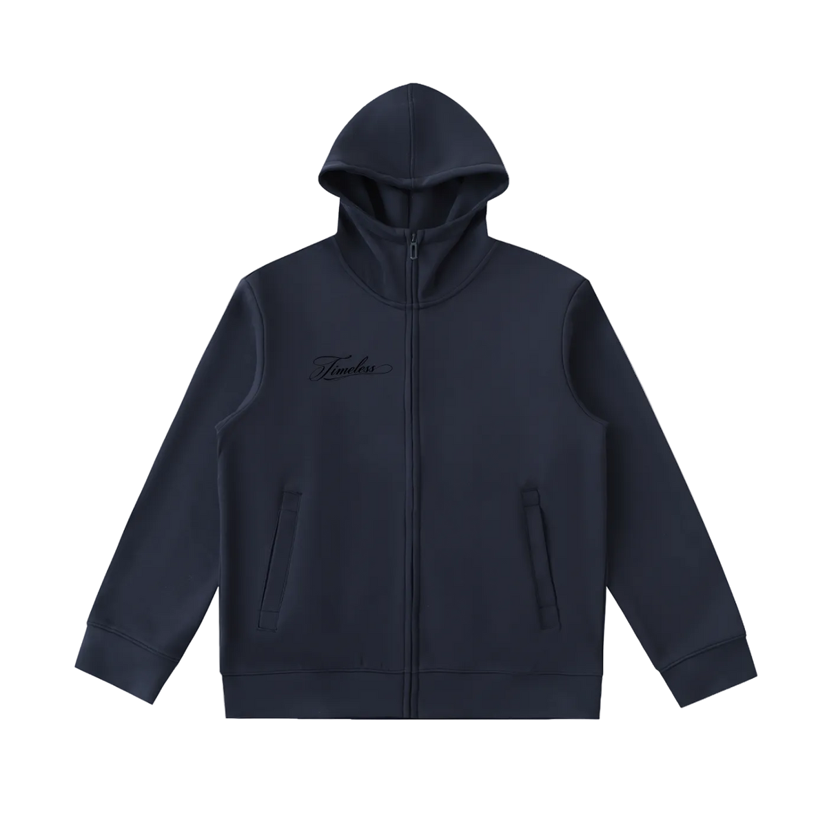"Script" - Timeless Tech Zipper