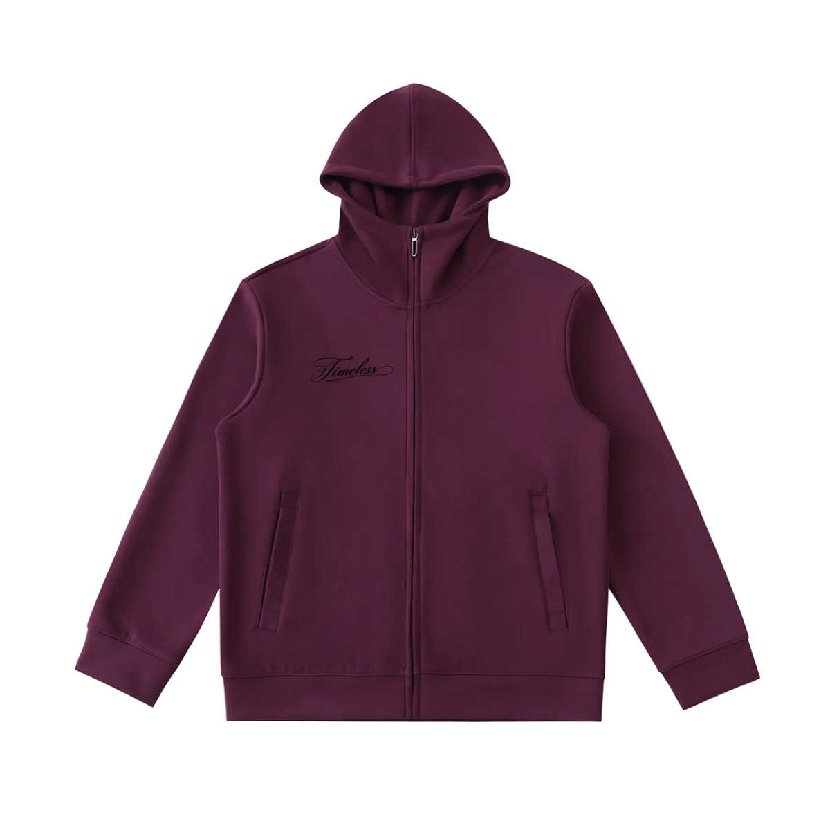 "Script" - Timeless Tech Zipper
